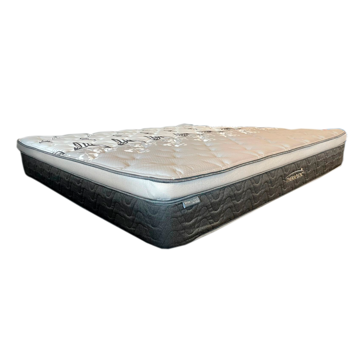 Colchón King Size Therapedic Enzo + Base y almohada ¡GRATIS!