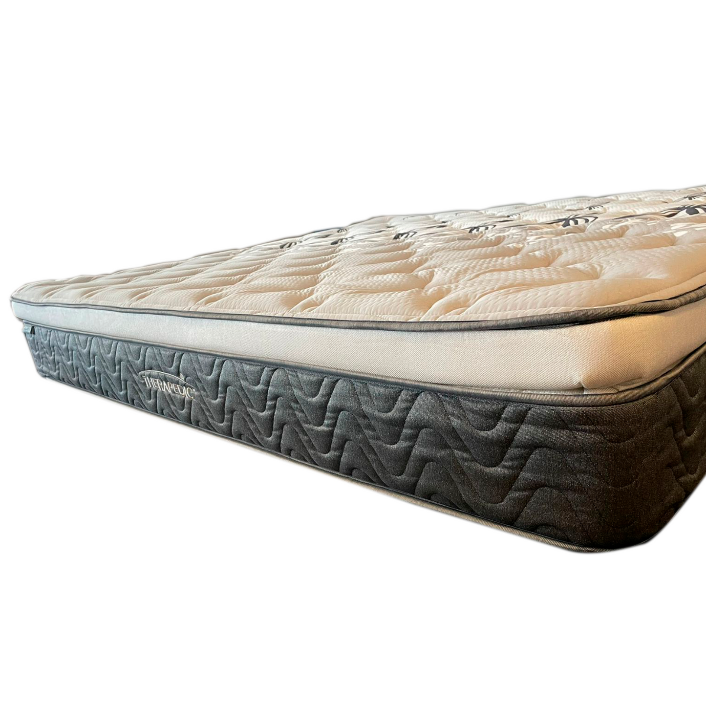 Colchón King Size Therapedic Enzo + Base y almohada ¡GRATIS!