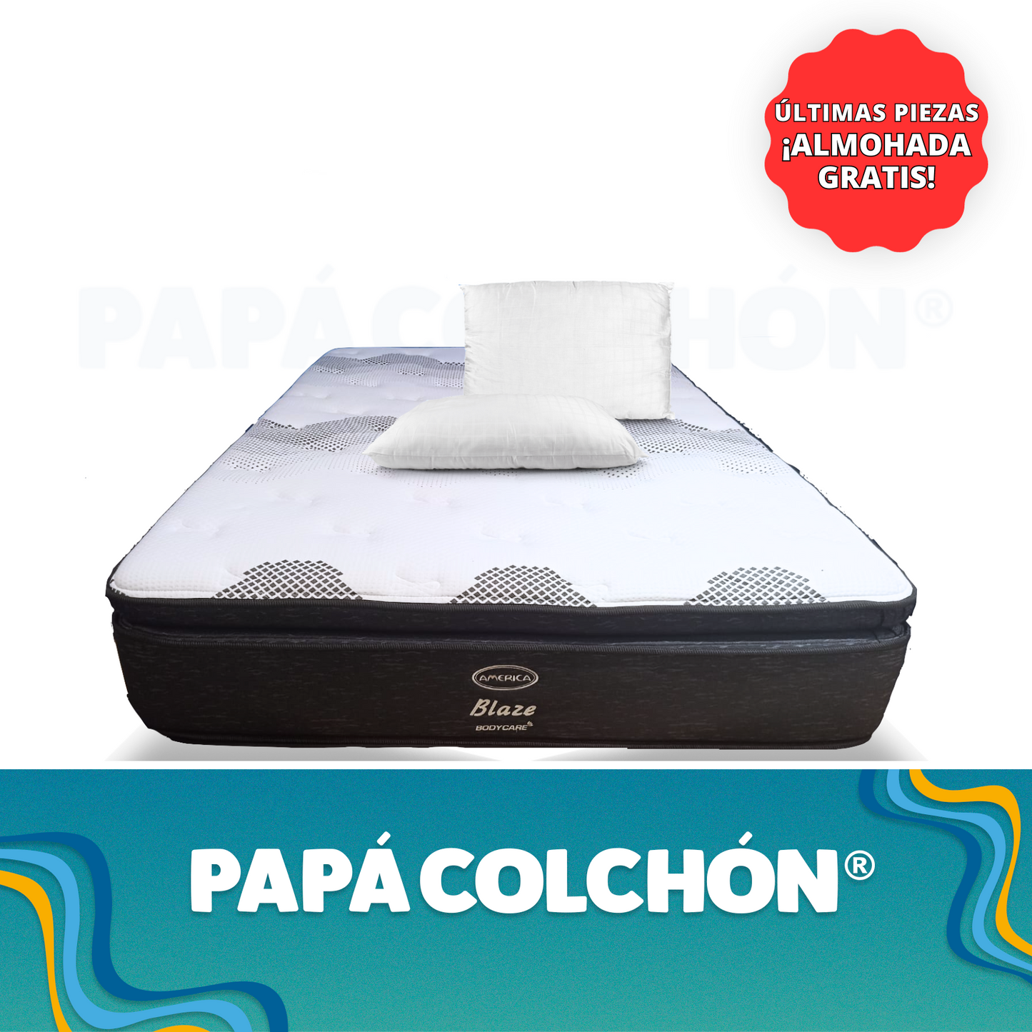 Colchón America Matrimonial Blaze