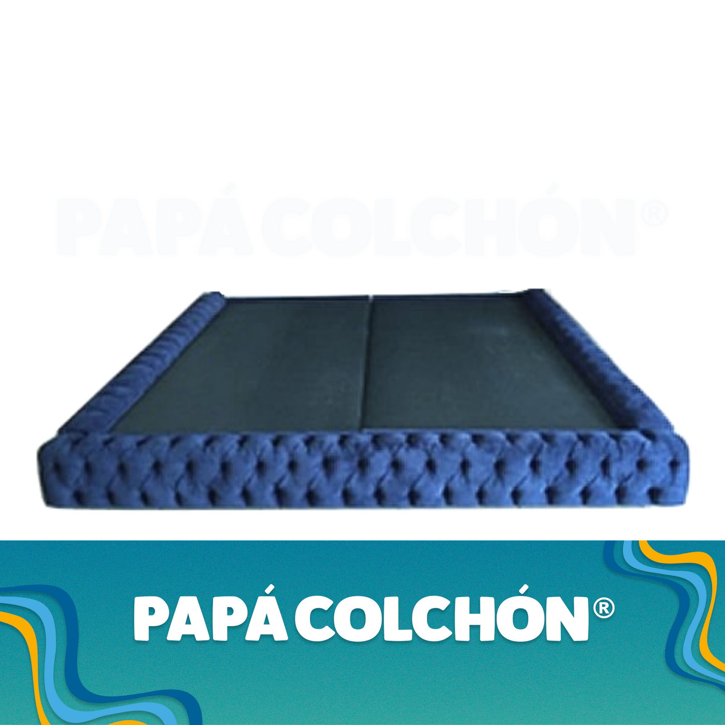 Base Capitonada Queen Size