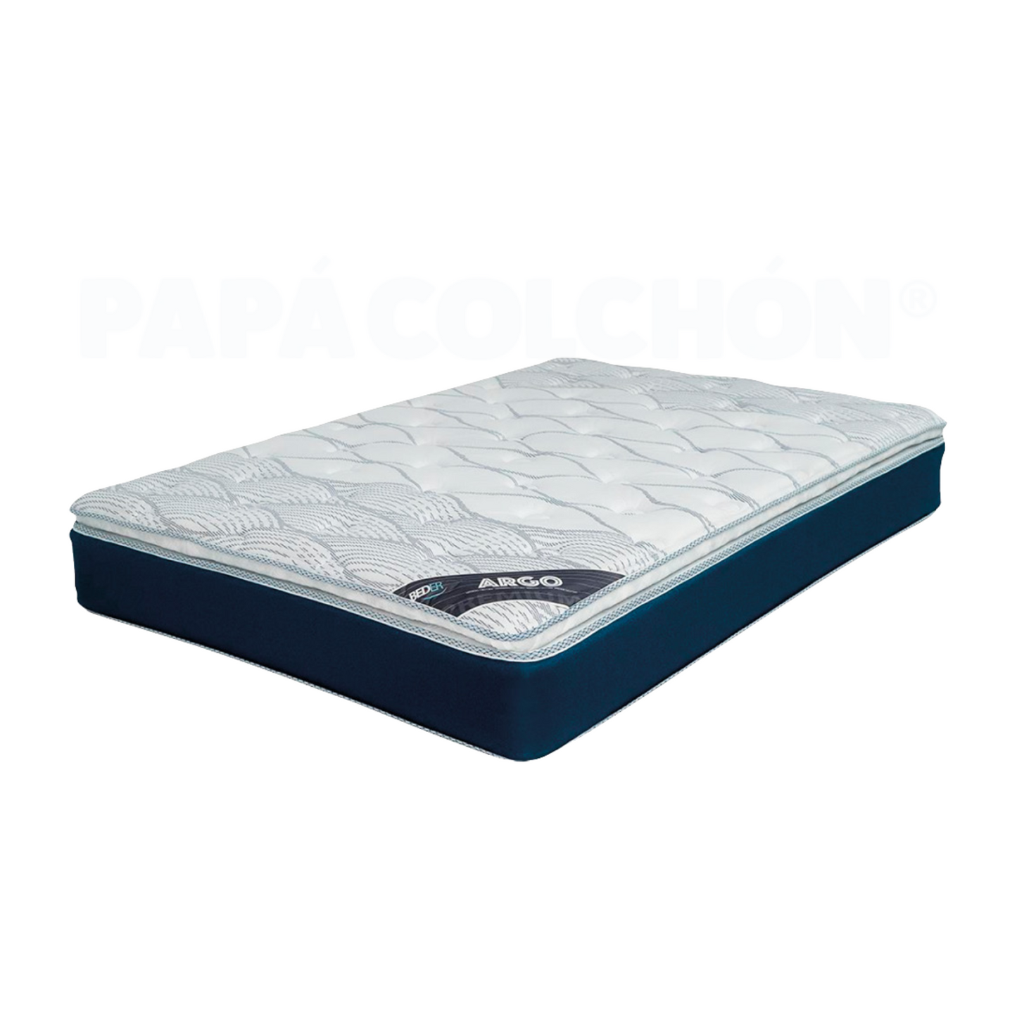 Colchón Beder King Size Argo + Base y almohada ¡GRATIS!
