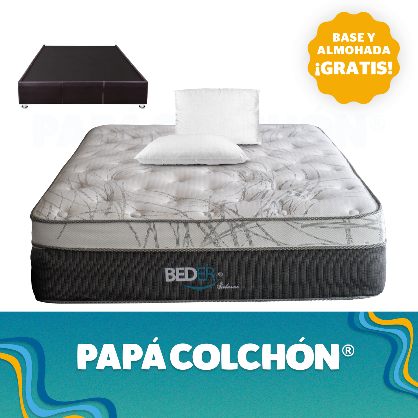 Colchón Beder King Size Saturno