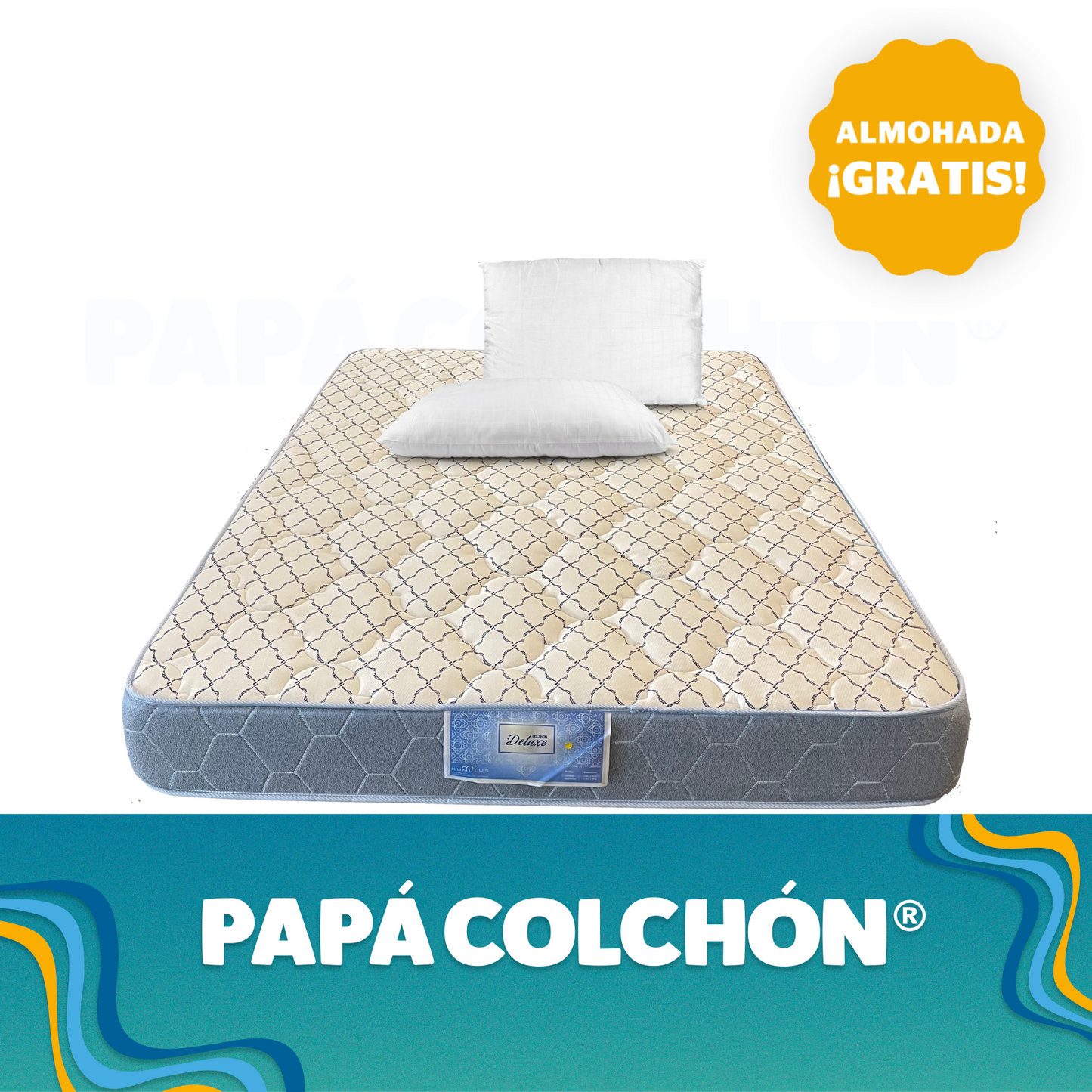 Colchón Espumas de Oriente Individual Deluxe