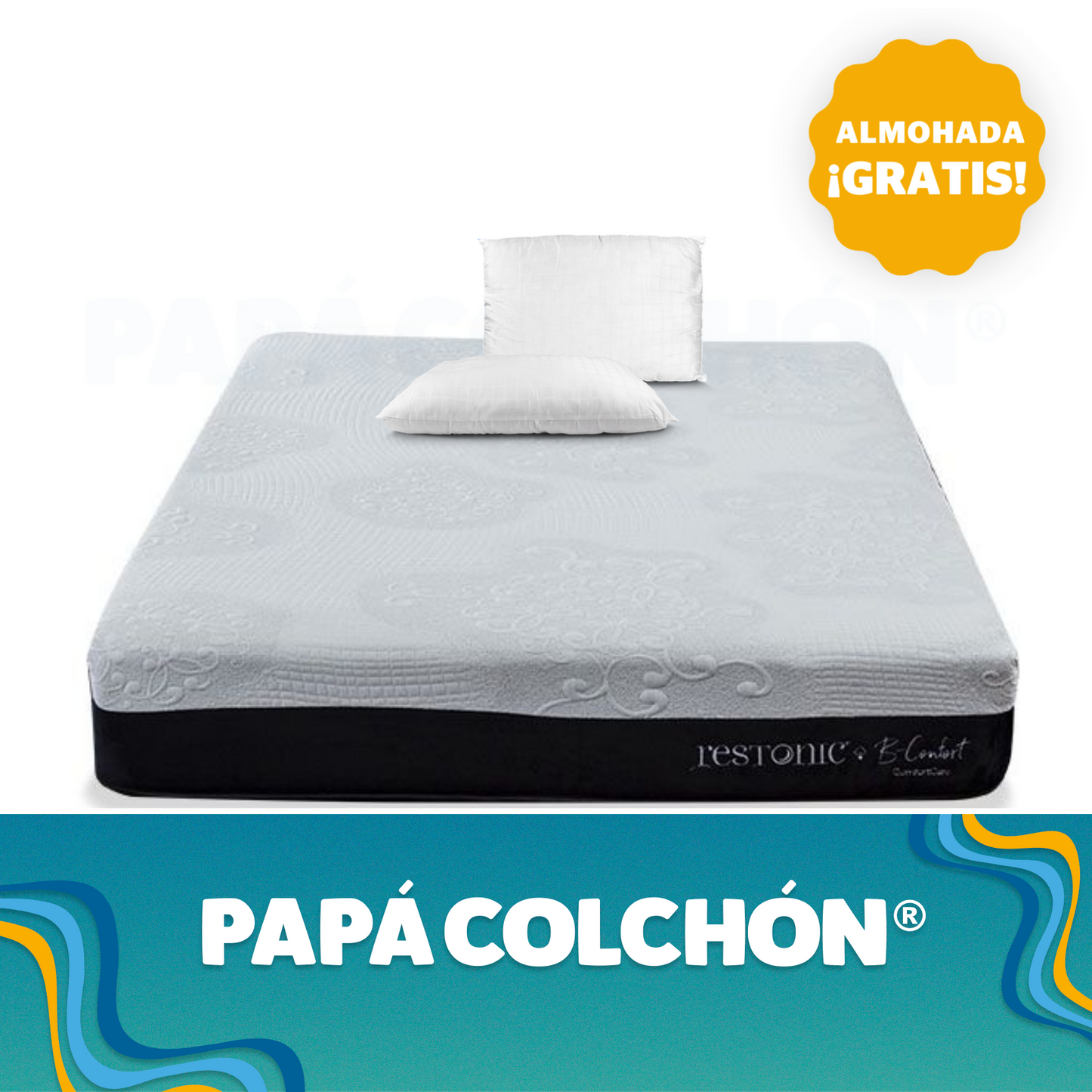 Colchón Restonic Queen Size B-confort