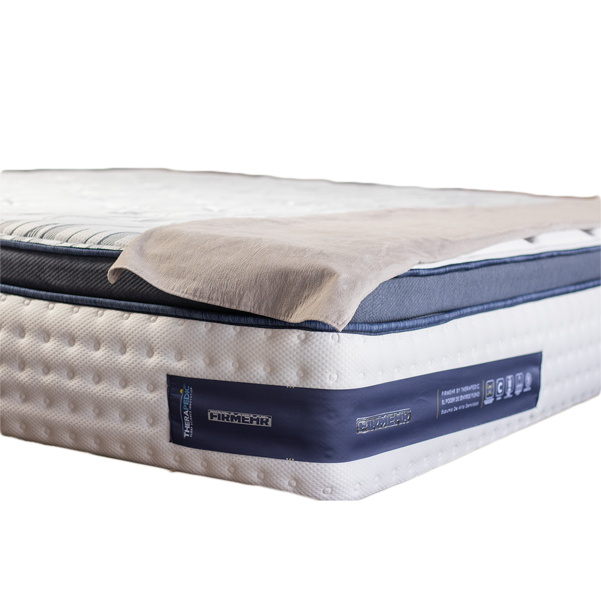 Colchón Matrimonial Therapedic Landscape + Base y almohada ¡GRATIS!