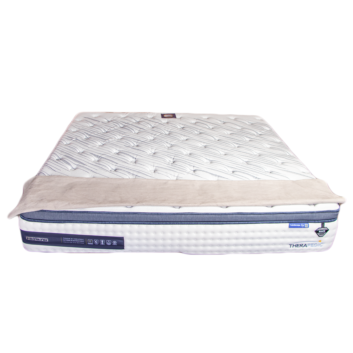 Colchón Matrimonial Therapedic Landscape + Base y almohada ¡GRATIS!