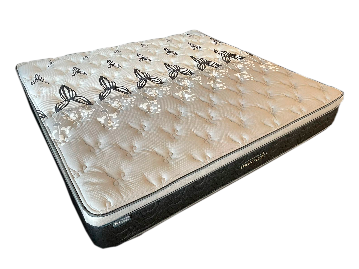 Colchón Queen Size Therapedic Enzo + Base y almohada ¡GRATIS!
