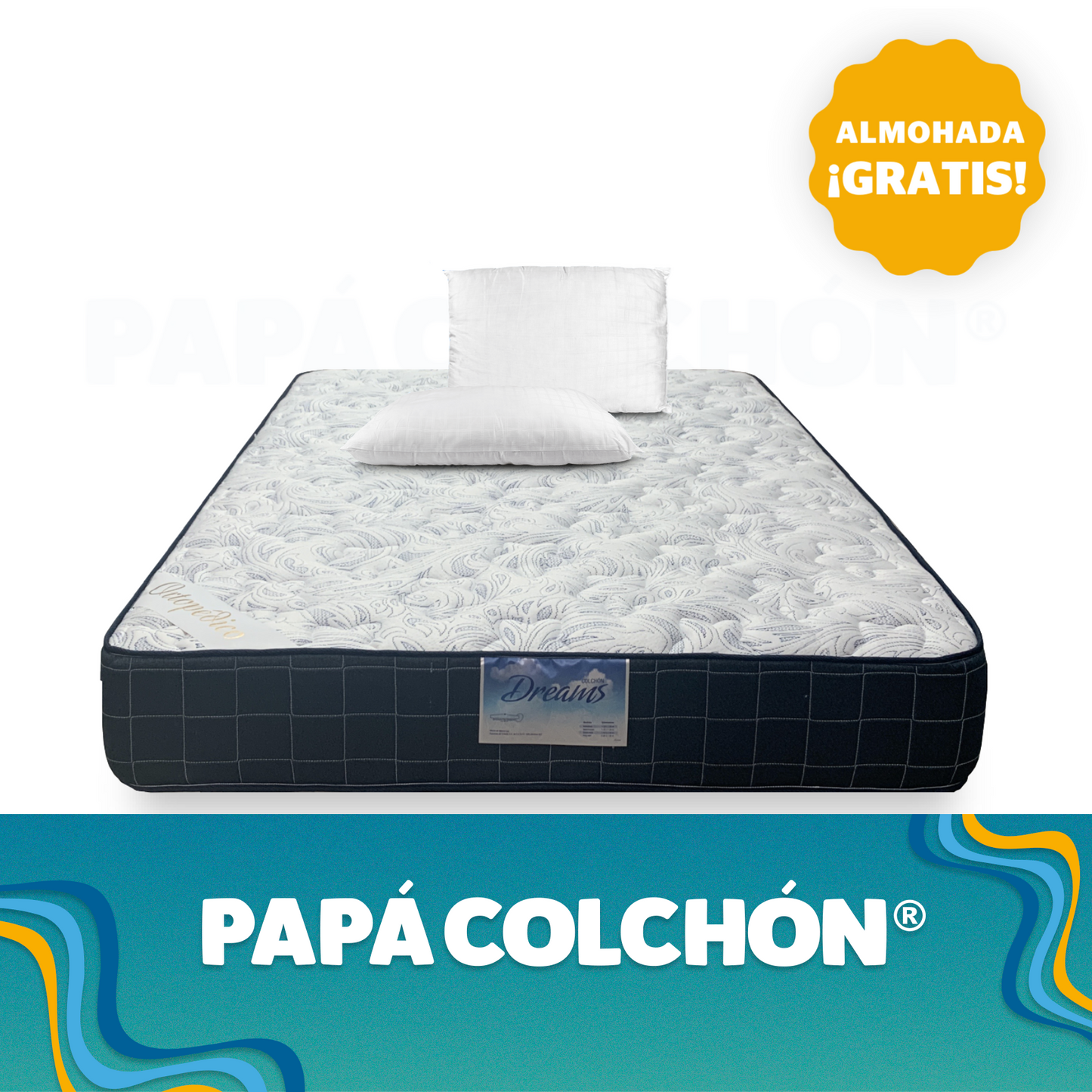 Colchón Espumas de Oriente Matrimonial Dreams