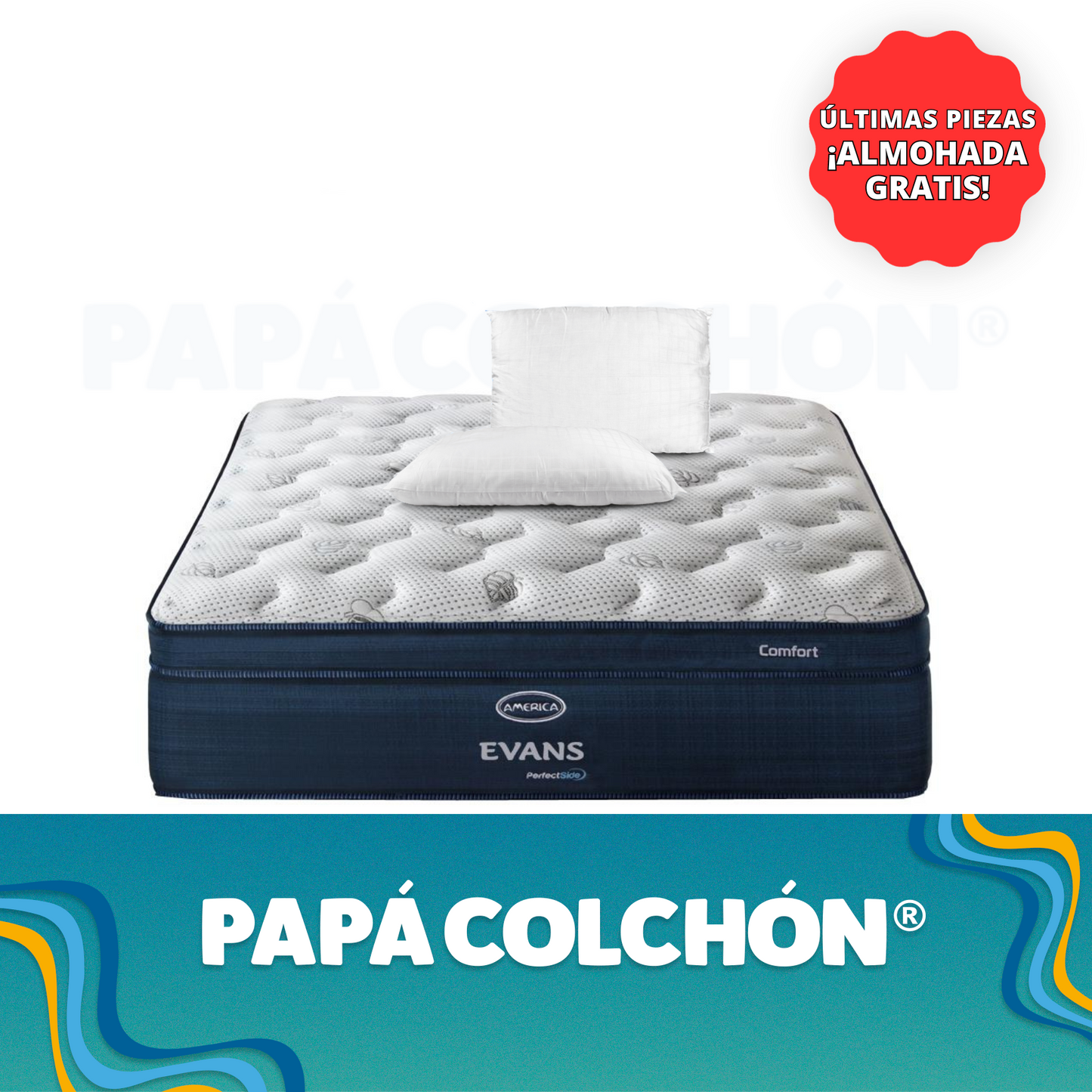 Colchón America King Size Evans