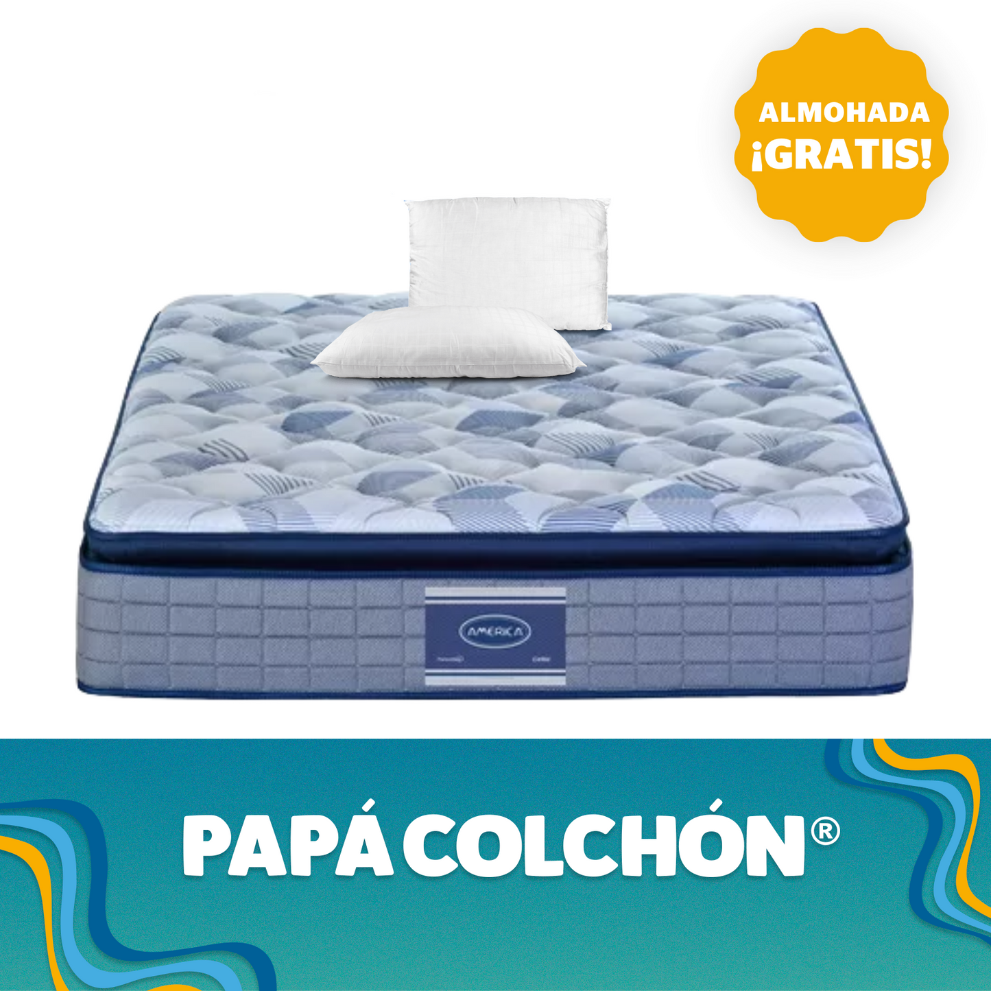 Colchón America Matrimonial Lancer