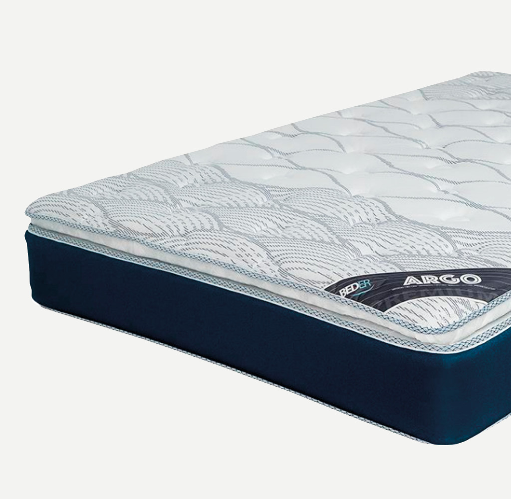 Colchón Beder King Size Argo + Base y almohada ¡GRATIS!