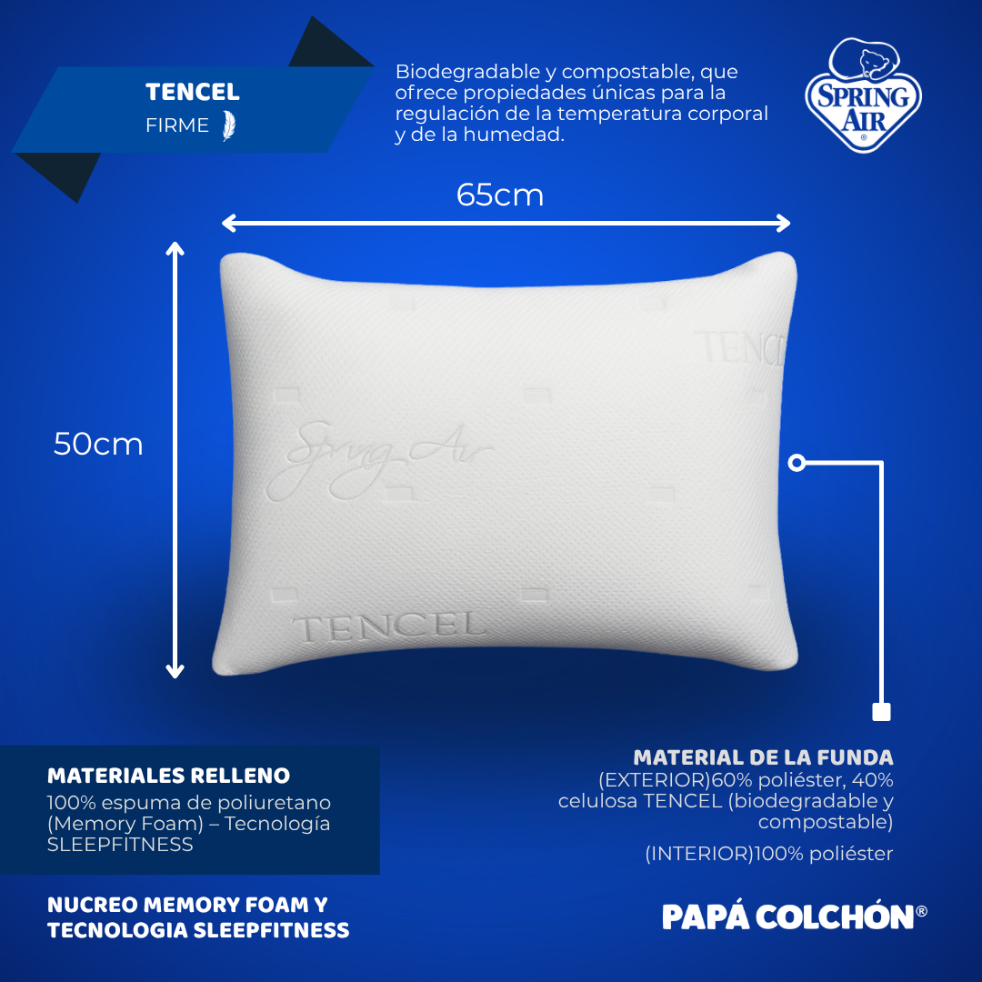 Almohada Tencel – Spring Air