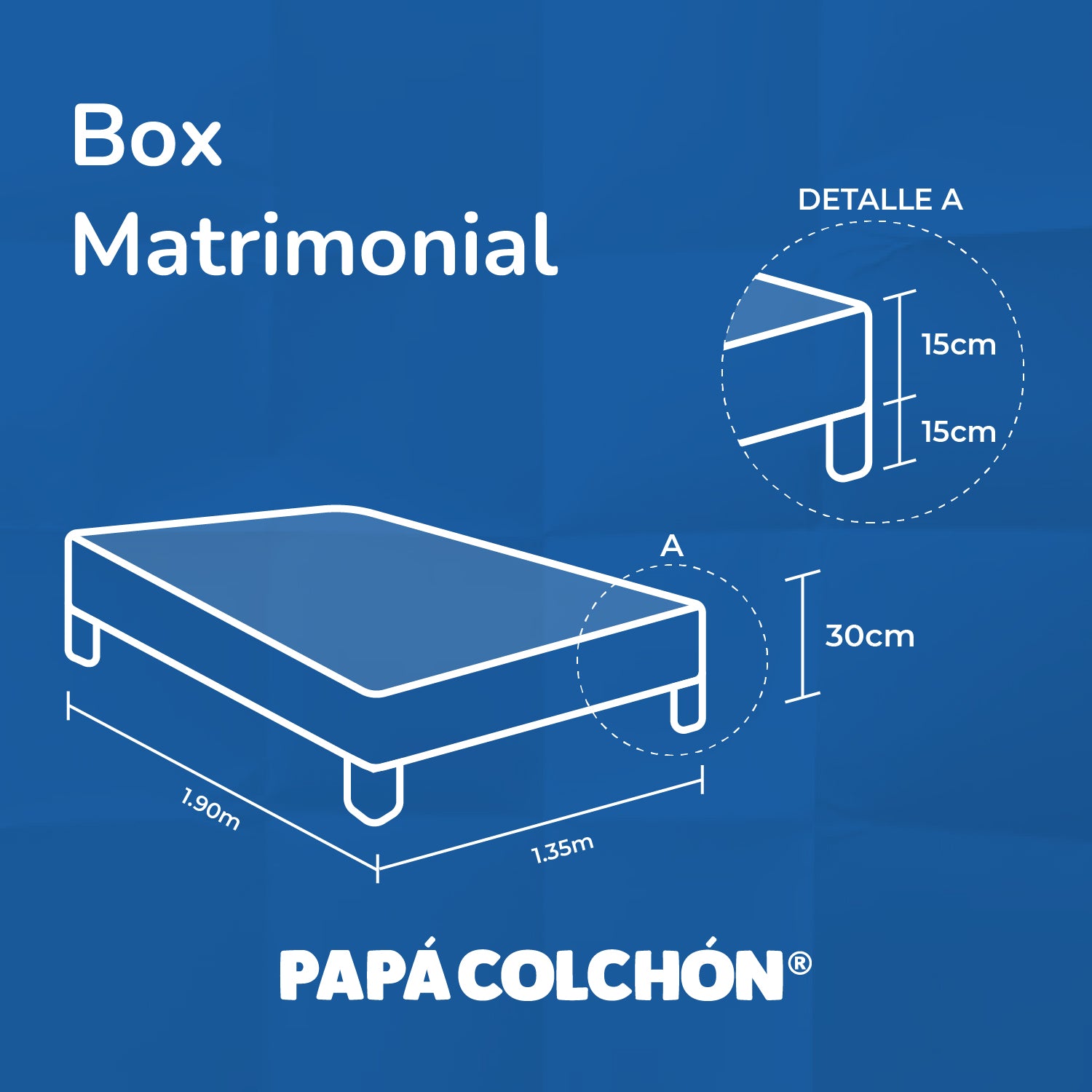 box matrimonial, box con funda lino, base matrimonial lino, box elegante, base con madera pino 3/4, base con cubierta reforzada, base con tapiz en tela tactopiel, base con patas de madera, base con patas de 15 cm, box duradero, box de alta calidad, base matrimonial de lujo, base con tapiz premium, base con soporte confiable, base para descanso cómodo, base sofisticada, base resistente para colchón matrimonial, base con diseño moderno, box con material de alta calidad, base para habitación elegante, box con
