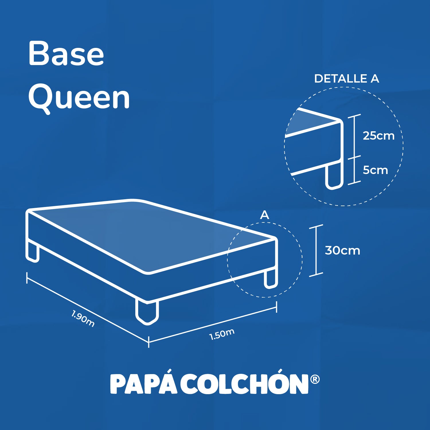 base Queen Size, base matrimonial Esparta, base con estructura resistente, base de madera de pino, base con bastidor de madera, base con 8 tarimas de madera, base con soporte superior, base con funda de tactopiel, base fácil de limpiar, base con acabado premium, base con diseño elegante, base con patas de plástico y metálicas, base duradera y confiable, base de alta calidad, base para colchón matrimonial, base con soporte confiable, base para dormitorio elegante, base sólida y funcional, base de madera prem