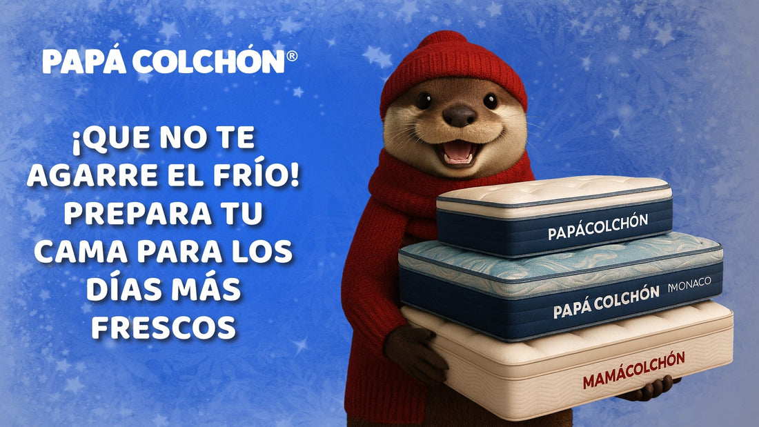 Cómo preparar tu cama para el frío: guía para dormir cálido y cómodo este invierno | Papá Colchón
