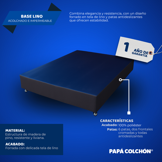 Base Lino - Papá Colchón