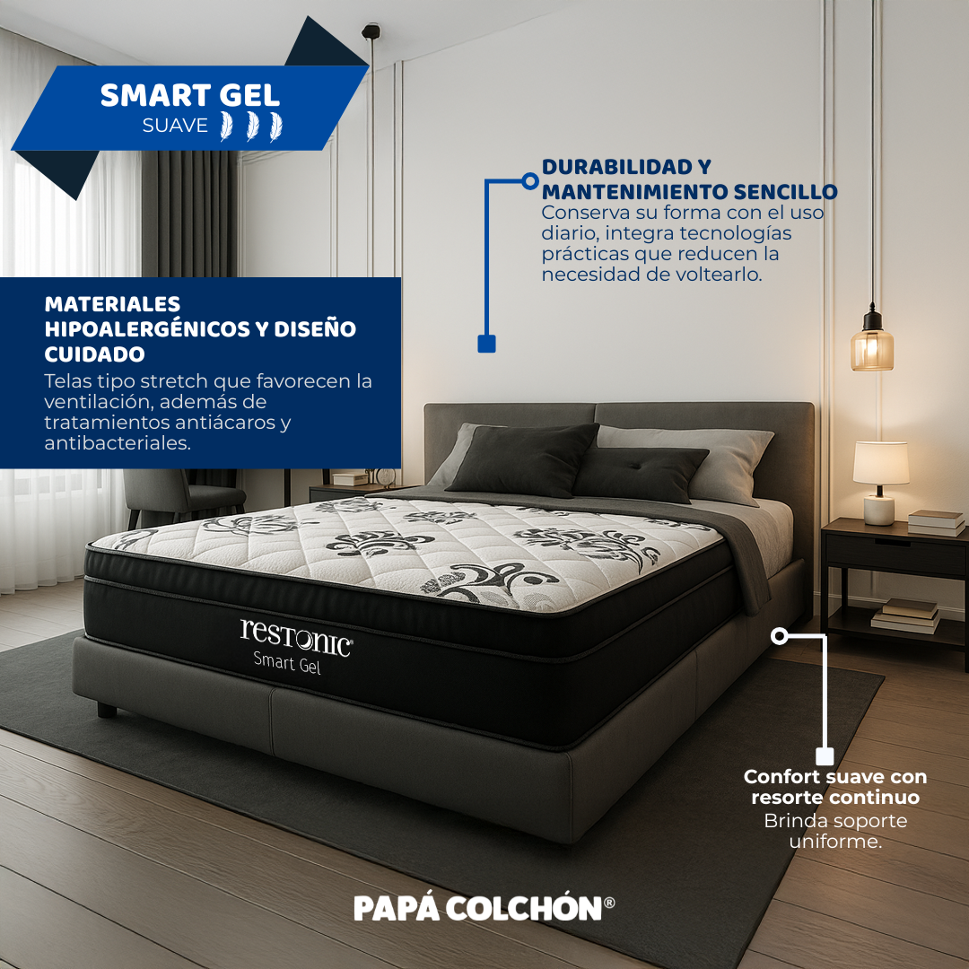 Colchón Smart Gel – Restonic