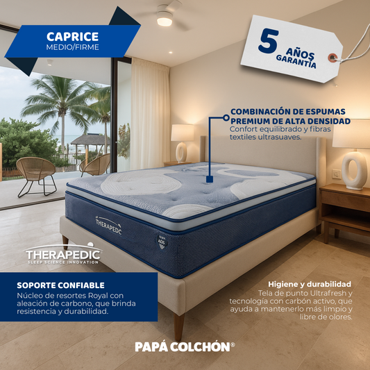 Colchón Caprice – Therapedic