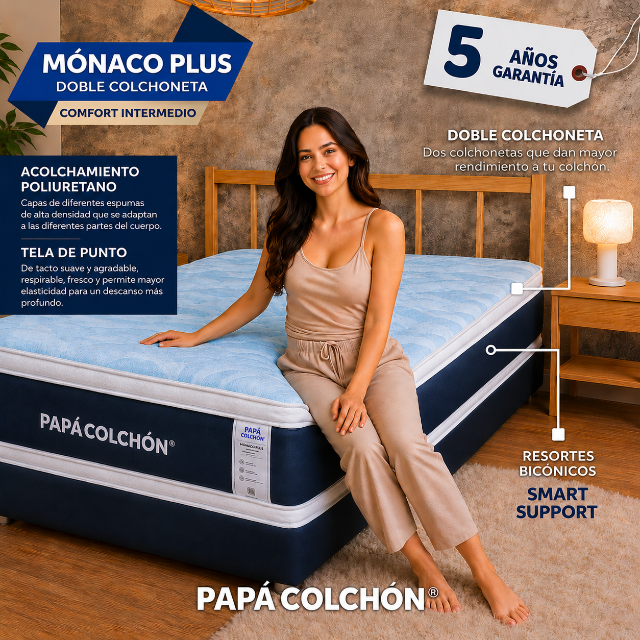 Colchon Monaco Plus