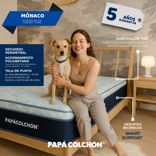 Colchón Monaco Papá Colchón