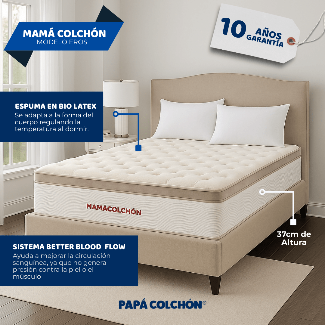 Colchón Eros - Papa Colchón