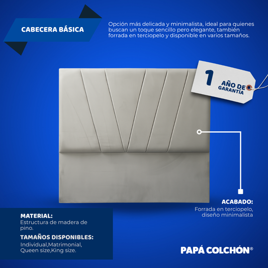 Cabecera Básica – Papá Colchón