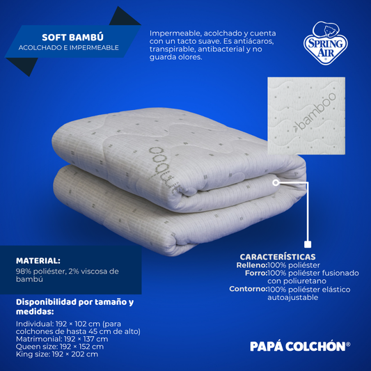 Protector Soft Bambú - Spring Air